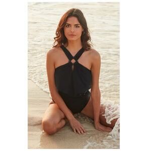 Magicsuit Square Cut Liza One Piece Swimsuit Size US/10